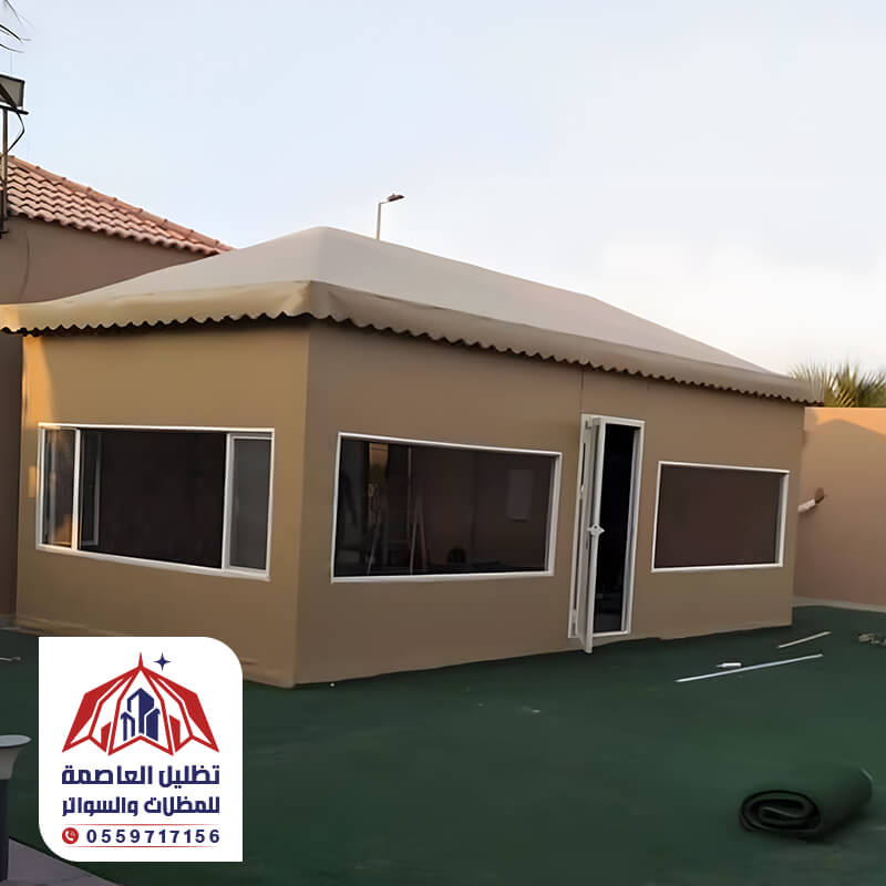 بيت شعري من تظليل العاصمة