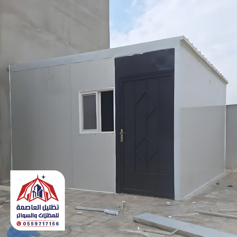 غرف ساندوتش بانل للملاحق الخارجية