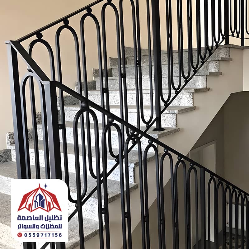 أفضل انواع الدرابزين للدرج وحماية الدرج