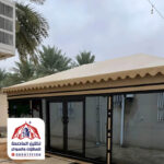 خيام بيوت شعر بواجهة زجاجية ملكية