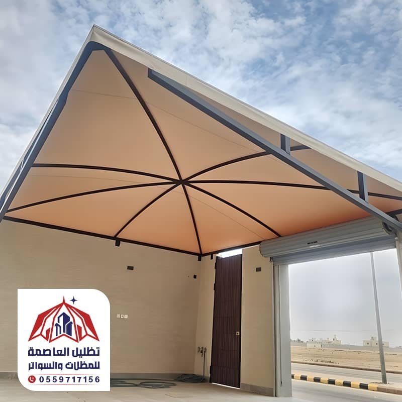 تركيب مظلات سيارات للاحواش
