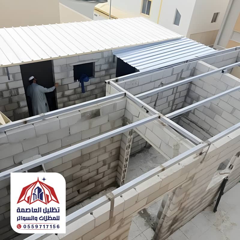 سقف ملاحق ساندوتش بانل