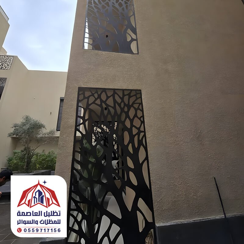 واجهة قص ليزر